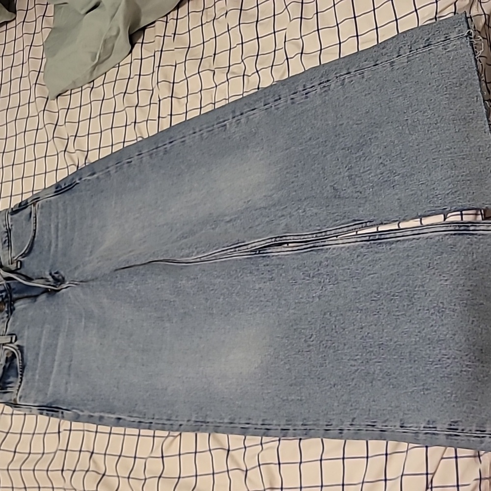 Rag & Bone High-Rise Ankle Wide Leg Pants "The Andie" size 26